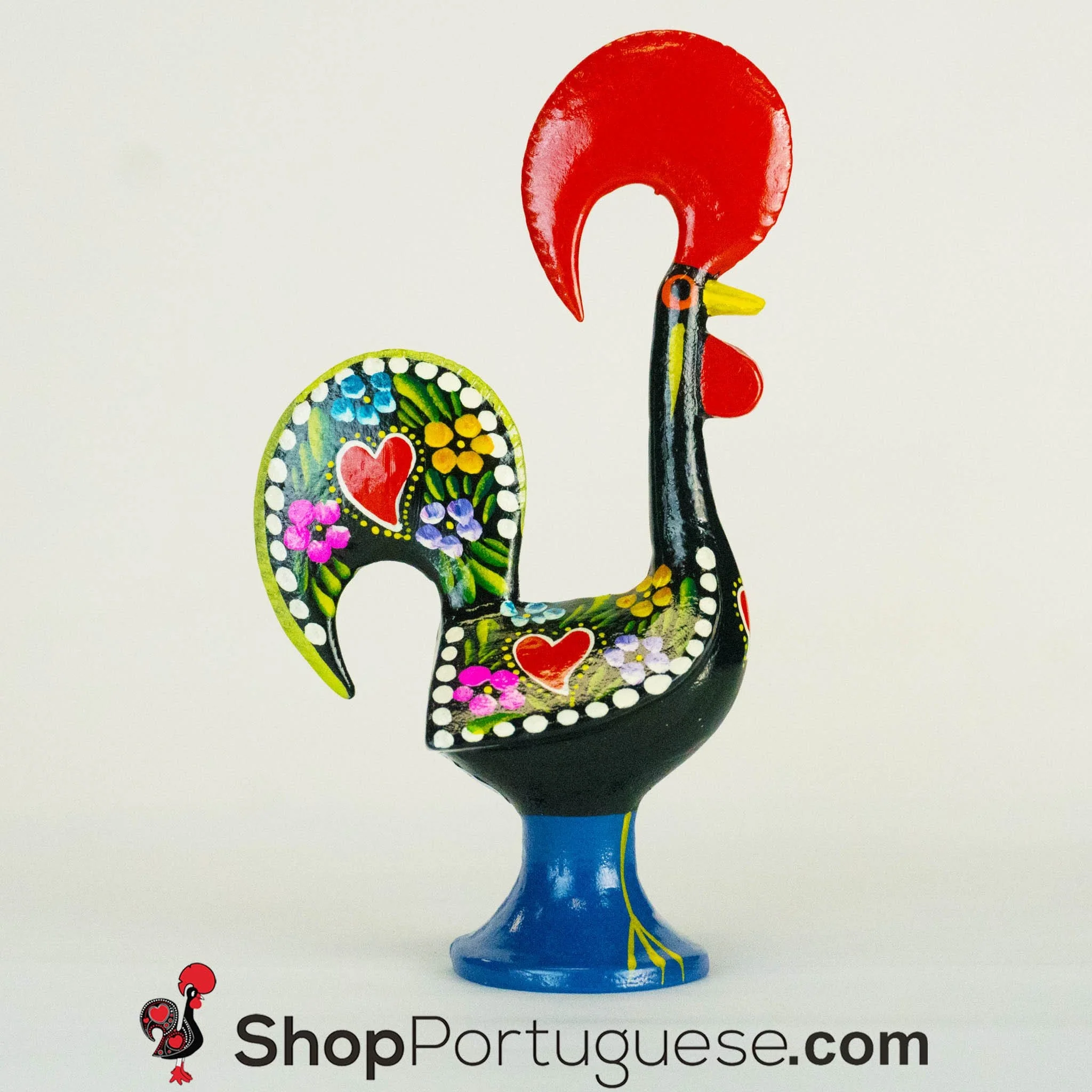 Barcelos Rooster Traditional Figurine (Metal) - Image 3