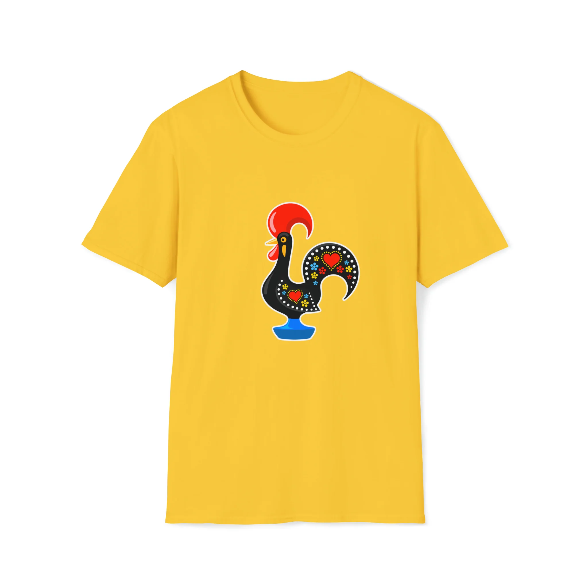 Barcelos Rooster Men's T-Shirt 🇨🇦 - Image 3