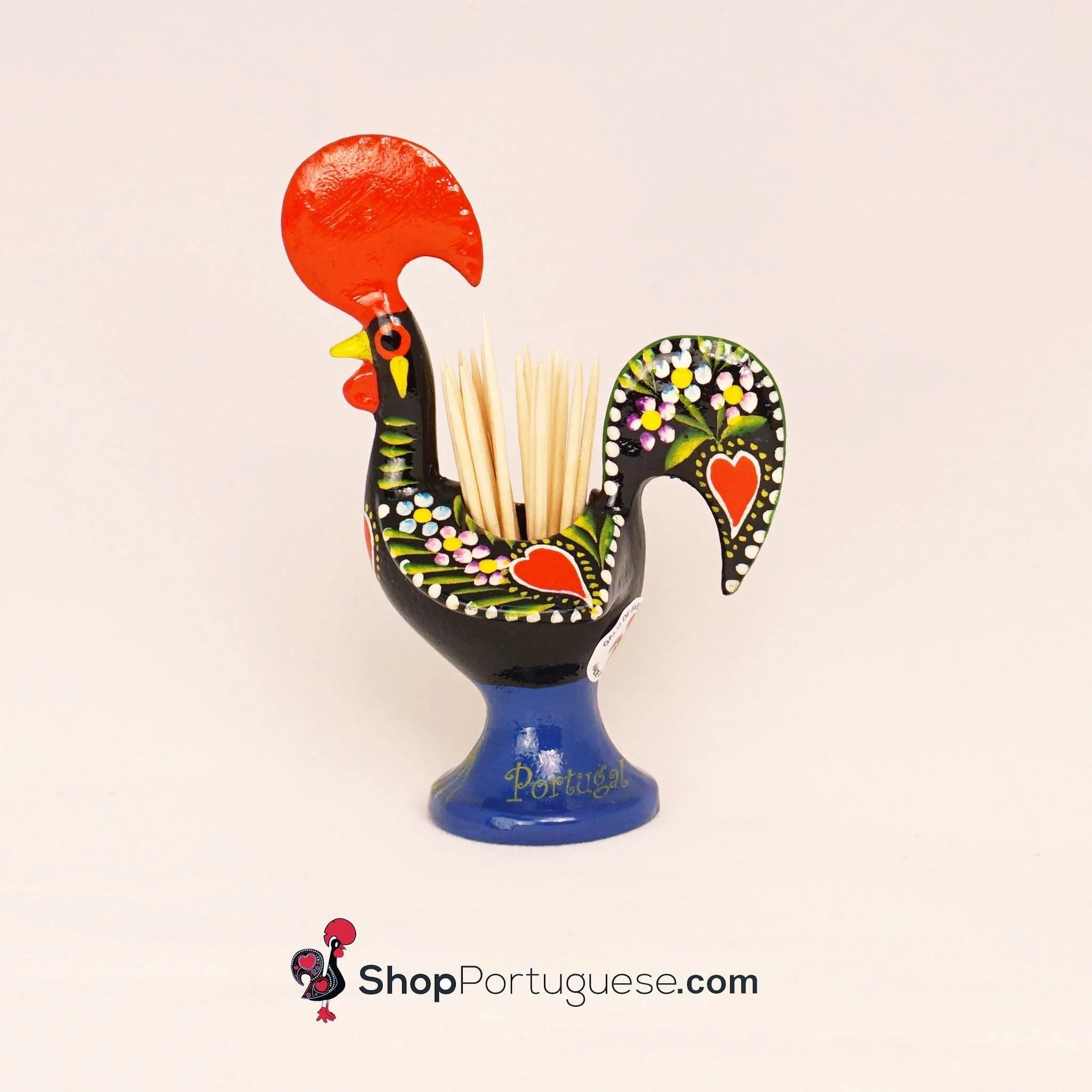 Barcelos Rooster Toothpick Holder - Image 3