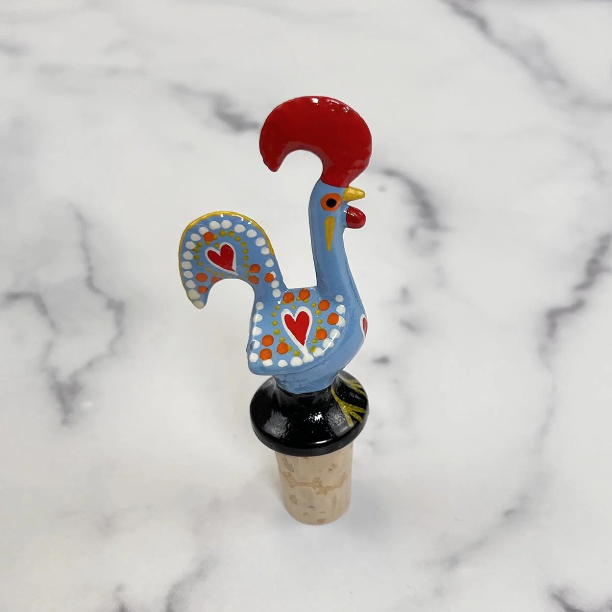 Barcelos Rooster Cork Stopper - Image 3