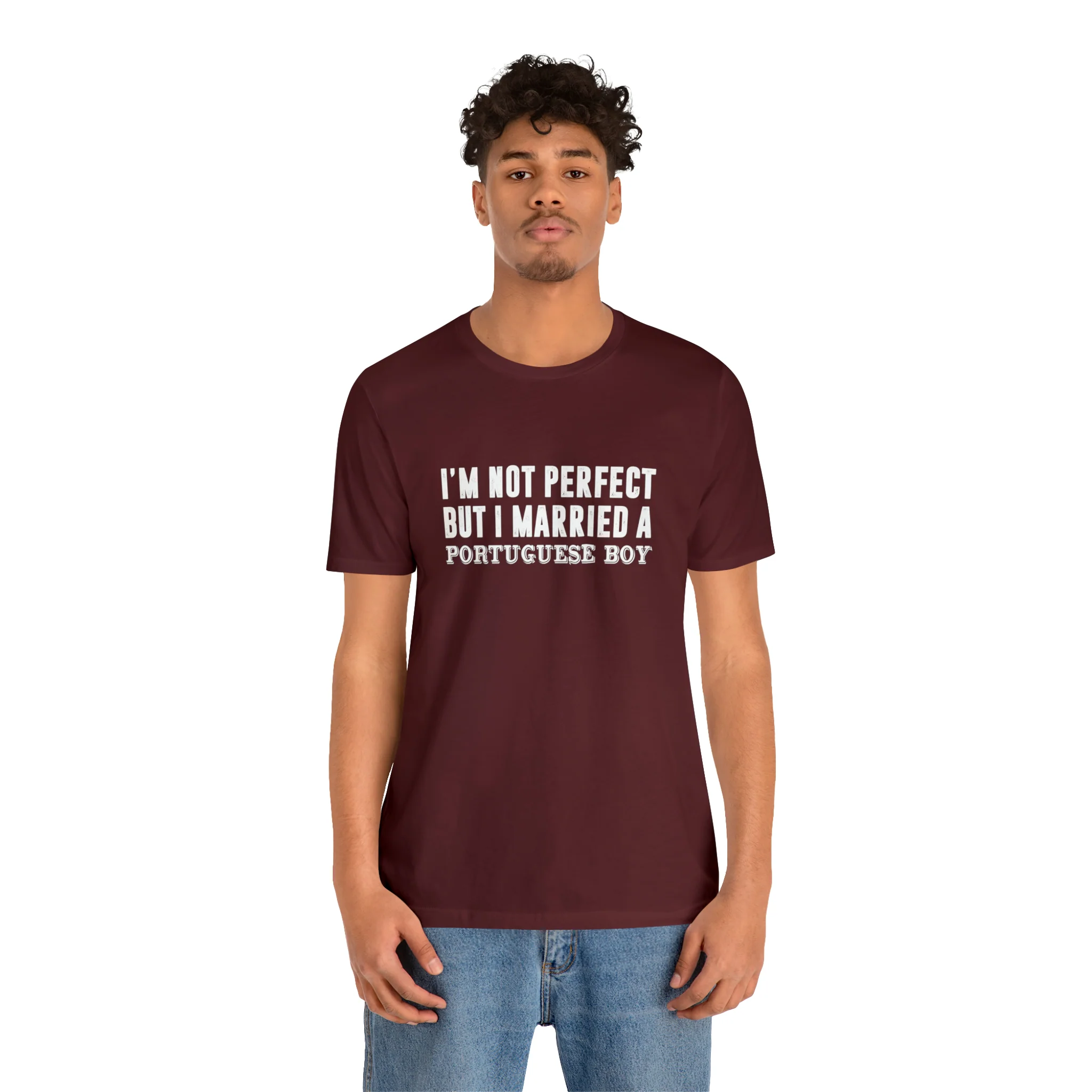 I'm Not Perfect But I Married a Portuguese Boy T-Shirt  🇨🇦 - Image 12