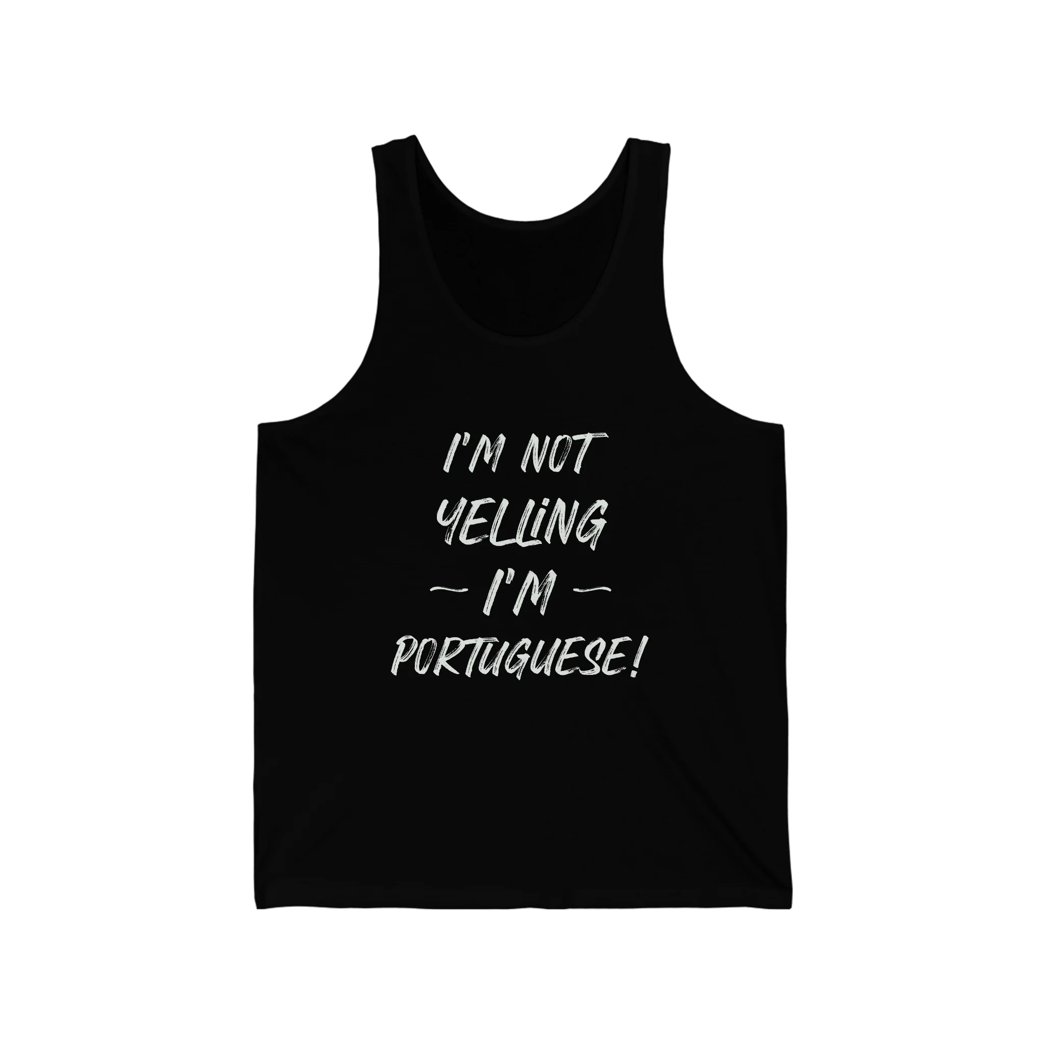 I'm Not Yelling I'm Portuguese Tank Top - Image 4