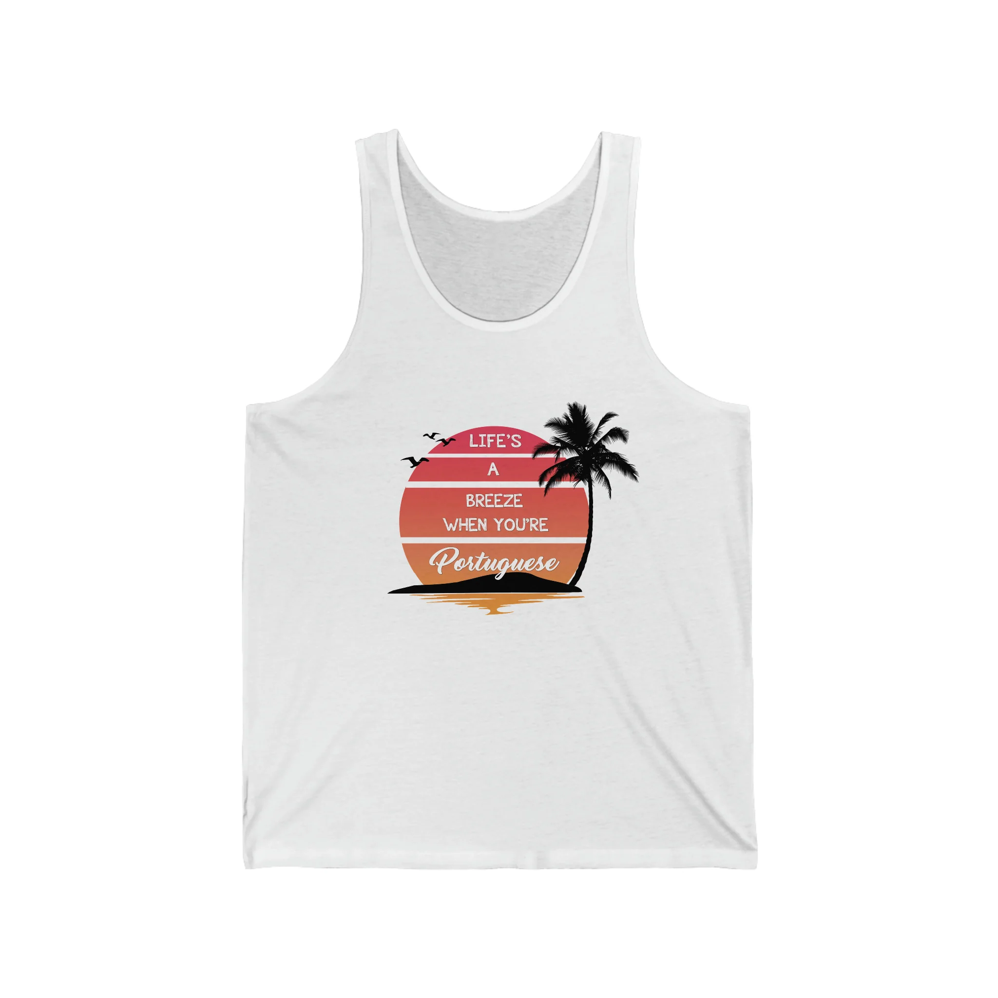 Life's a Breeze When You're Portuguese Men's Tank - Image 4