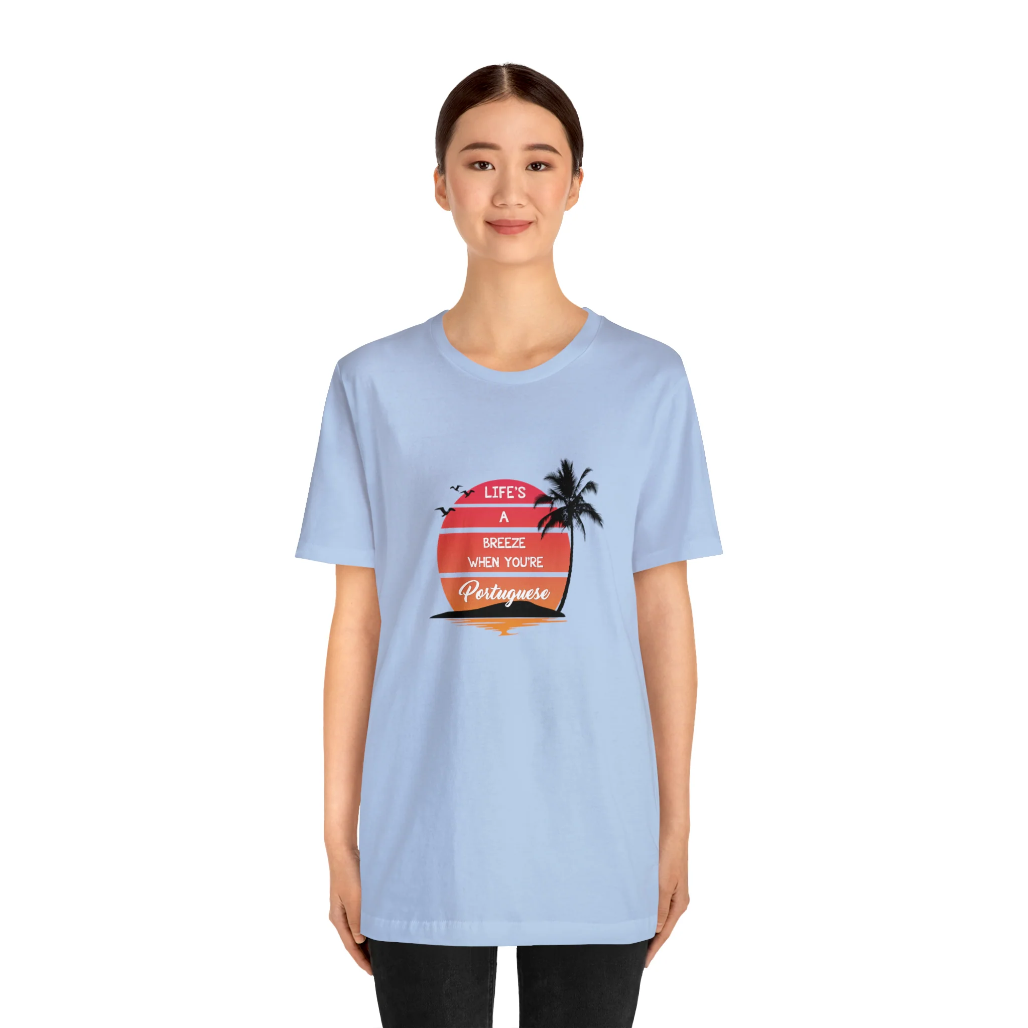 Life's a Breeze When You're Portuguese T-Shirt 🇨🇦 - Image 5
