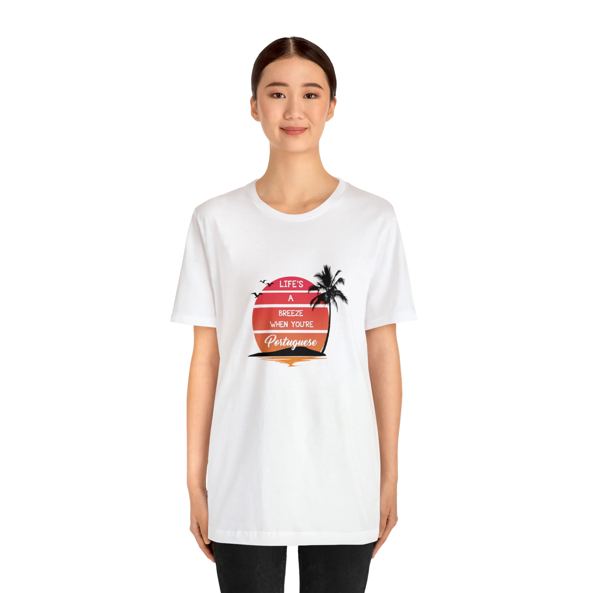 Life's a Breeze When You're Portuguese T-Shirt 🇨🇦 - Image 8