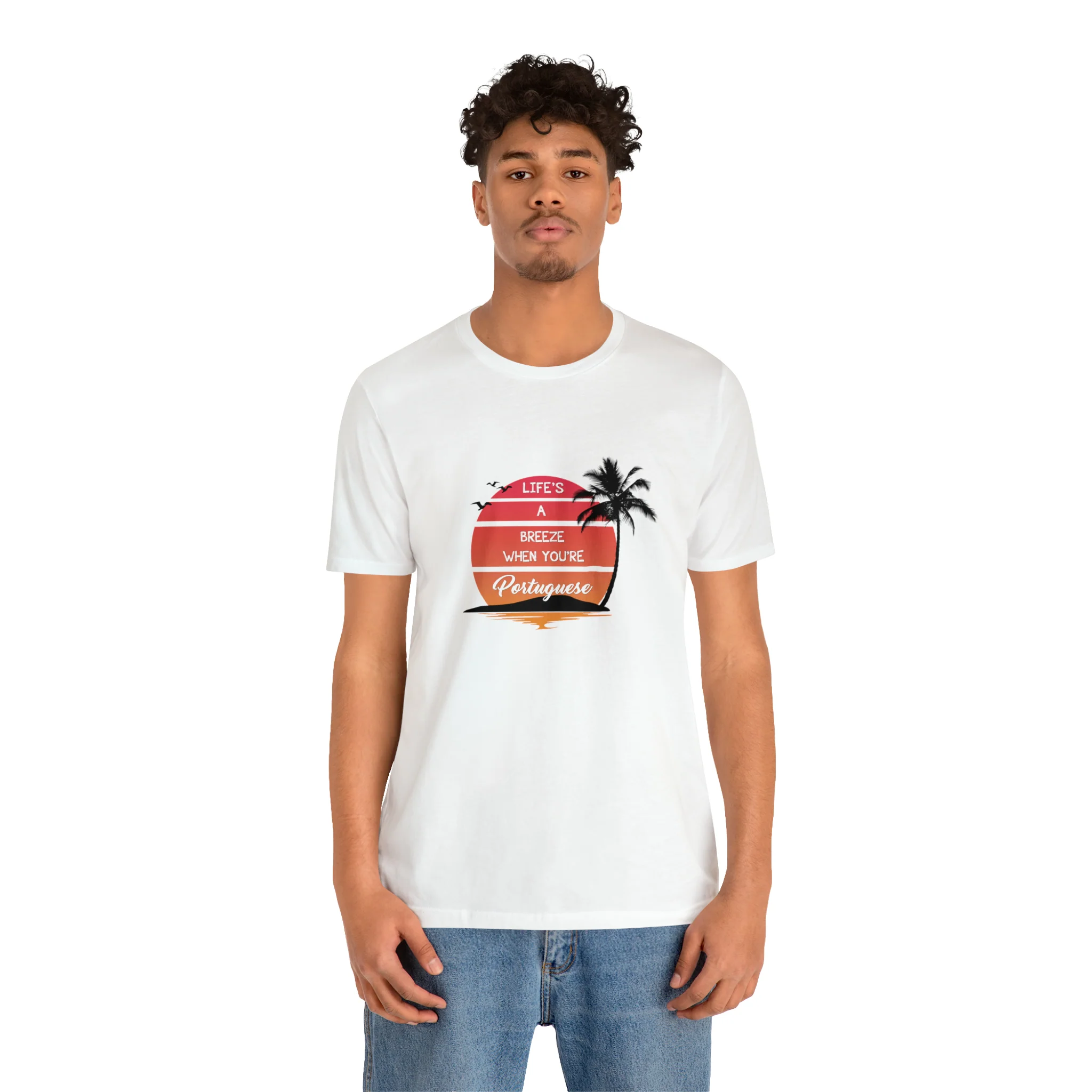 Life's a Breeze When You're Portuguese T-Shirt 🇨🇦 - Image 9