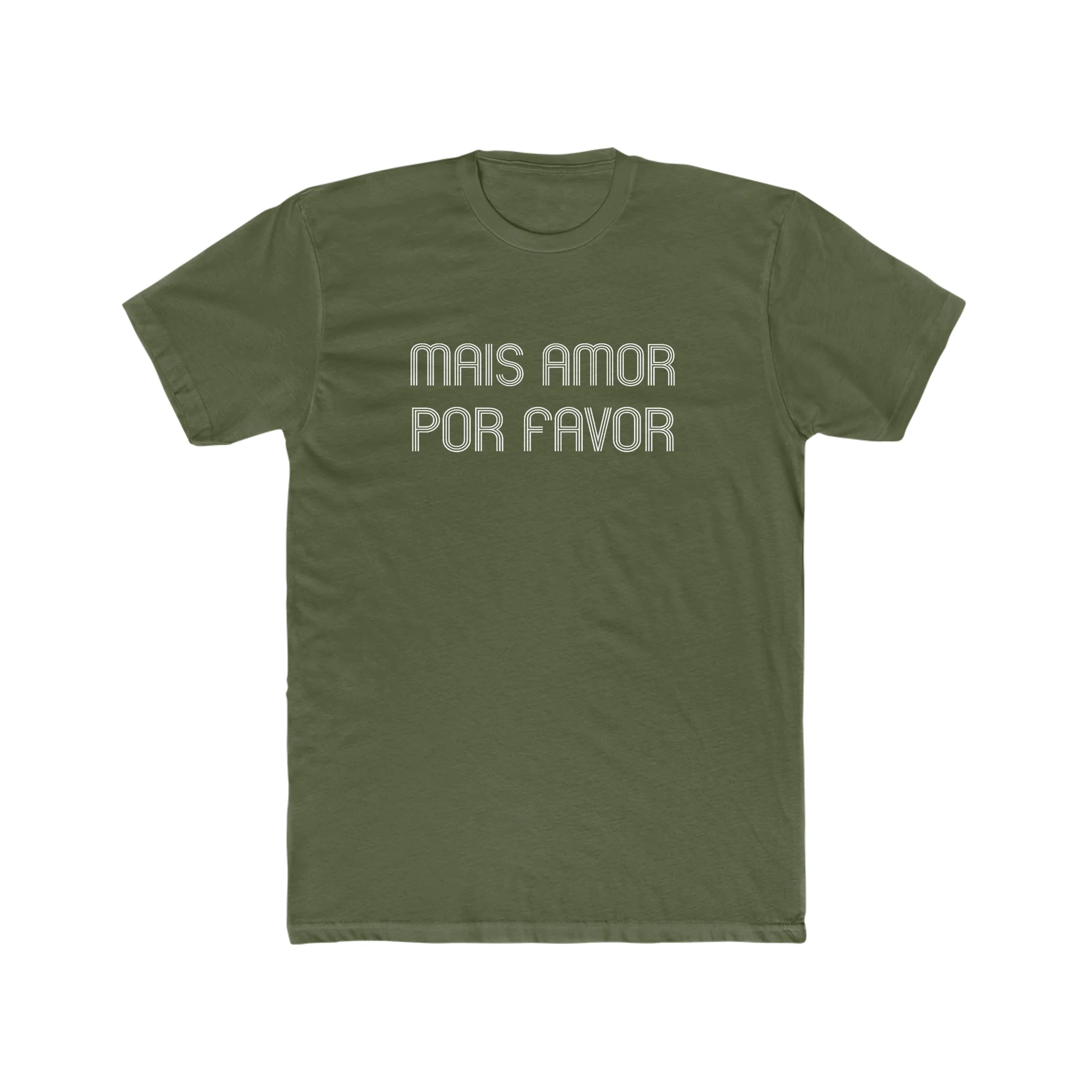 Mais Amor Por Favor Men's T-Shirt - Image 3