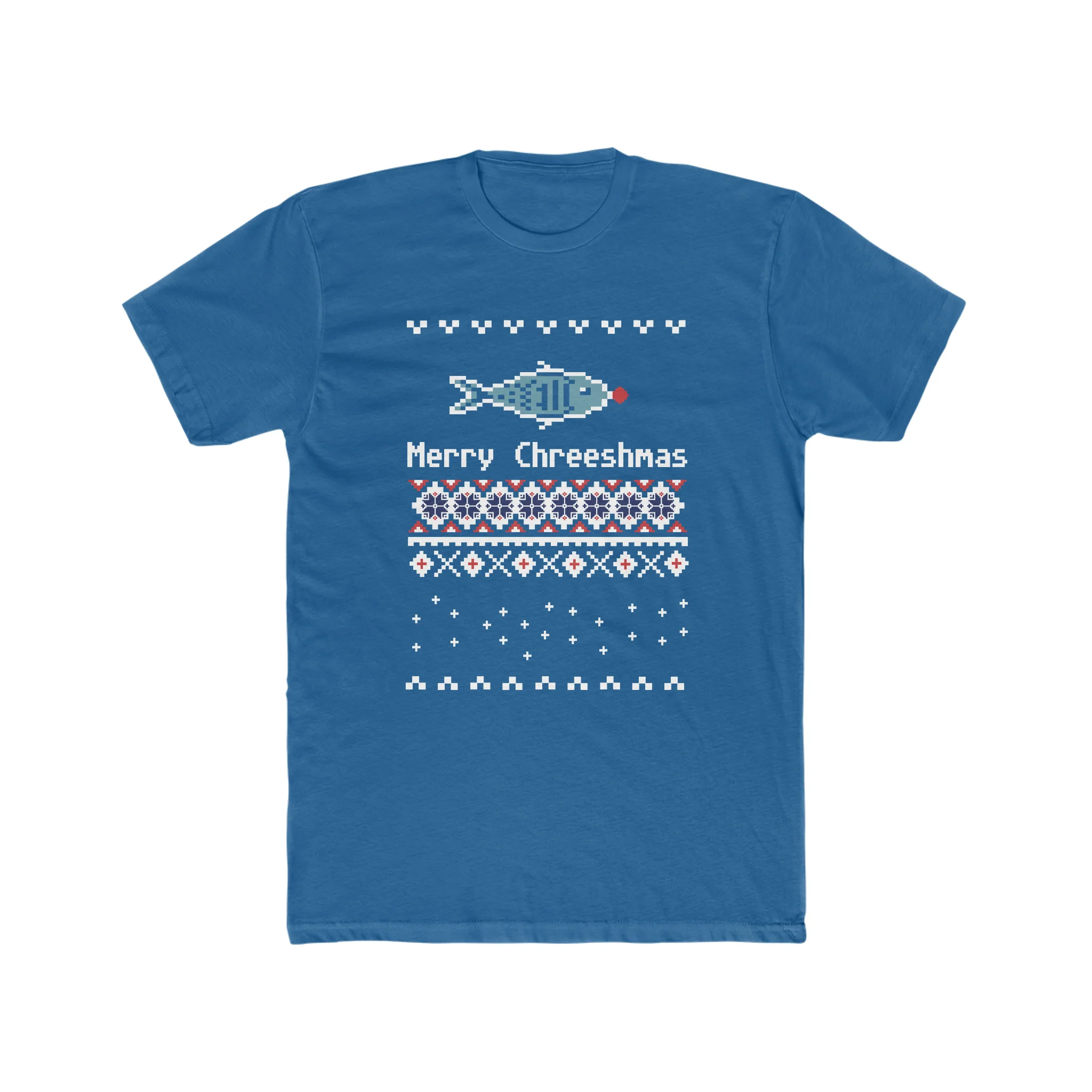 "Merry Chreeshmas" Ugly Christmas T-Shirt - Image 3