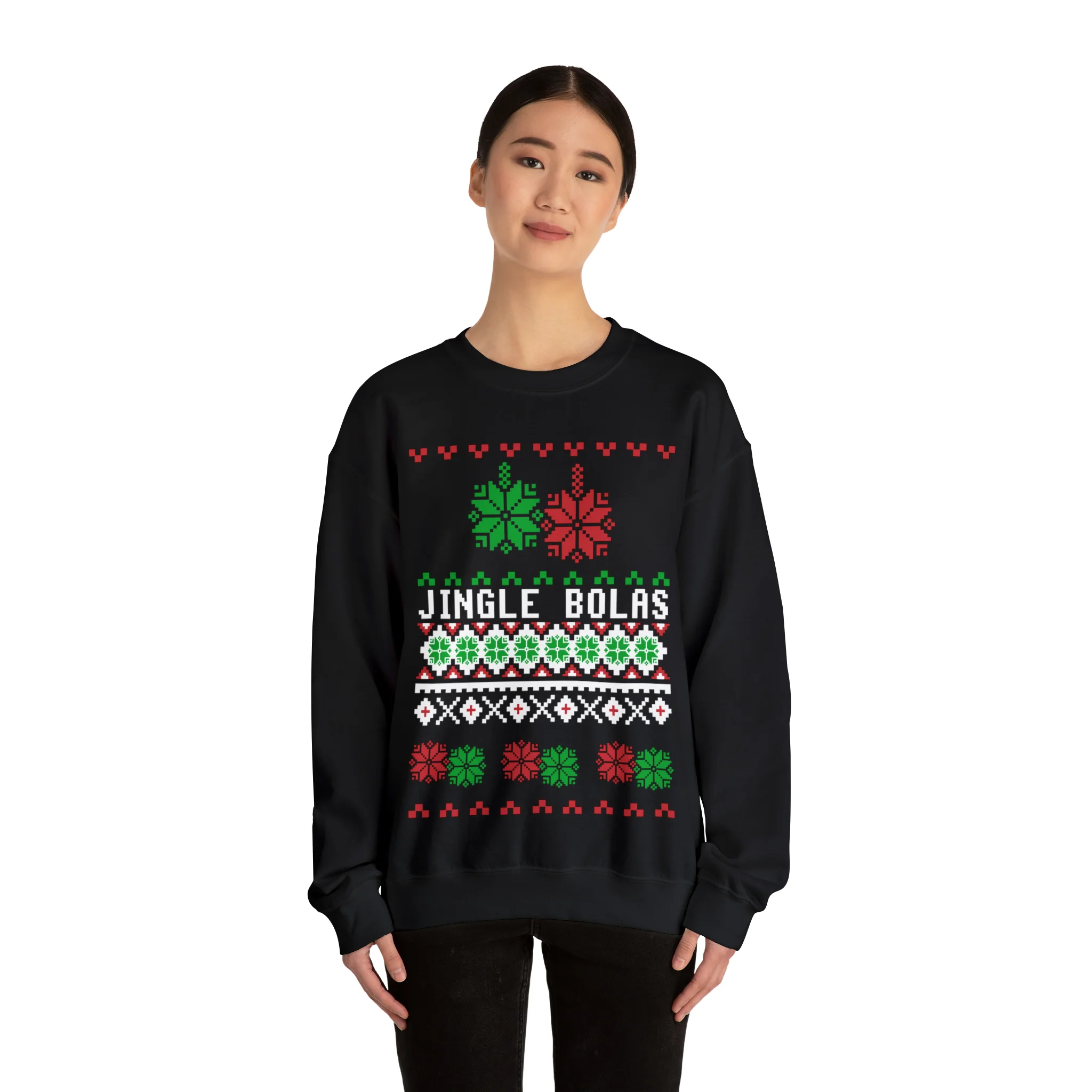 "Jingle Bolas" Ugly Christmas Sweatshirt - Image 4