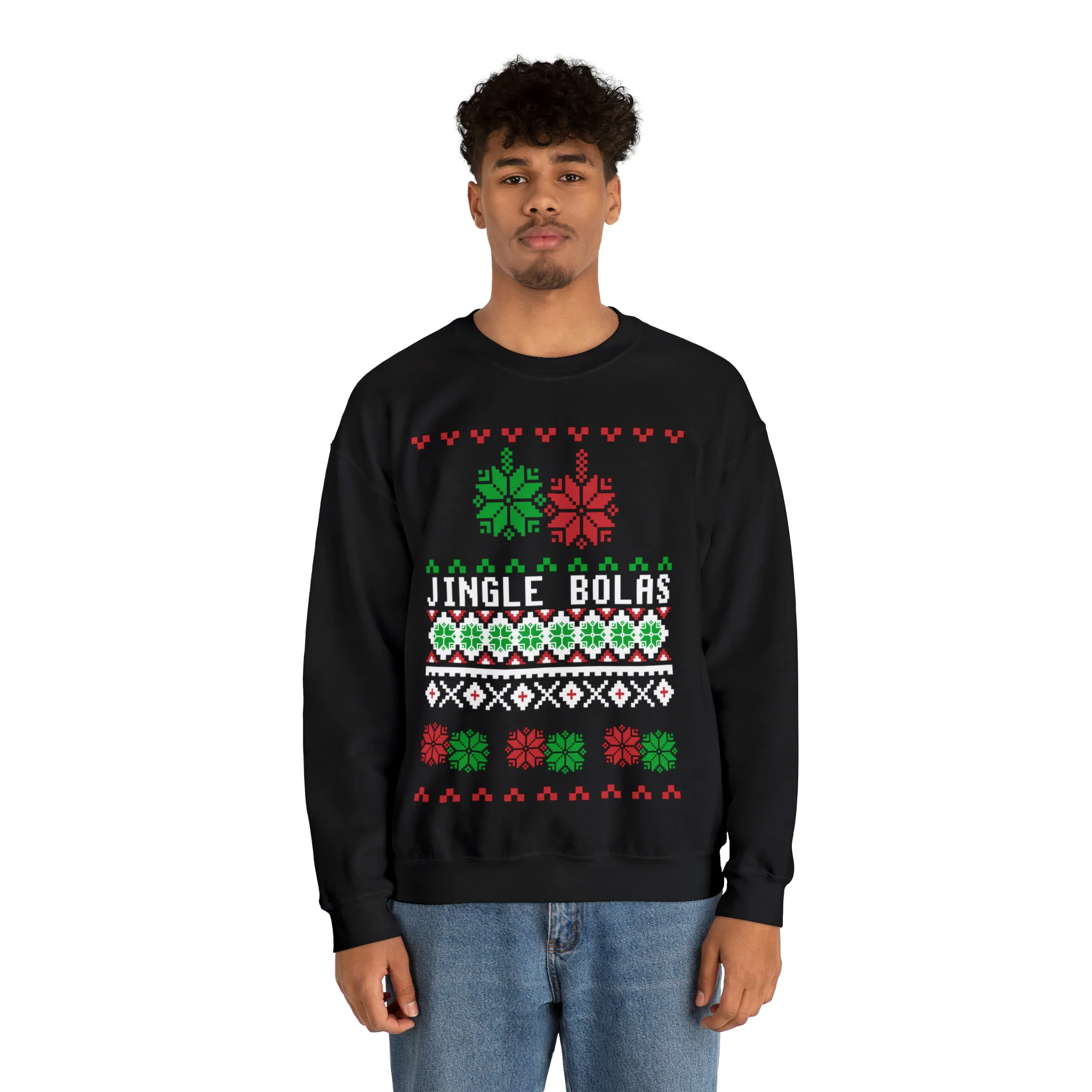"Jingle Bolas" Ugly Christmas Sweatshirt - Image 5
