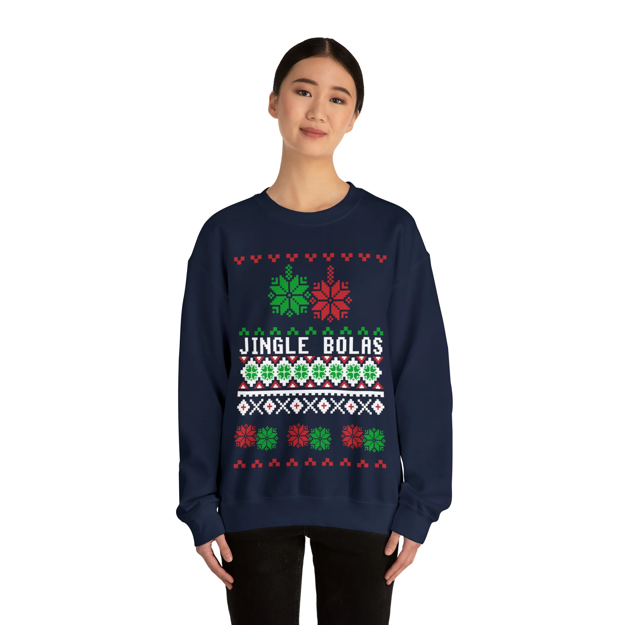 "Jingle Bolas" Ugly Christmas Sweatshirt - Image 7