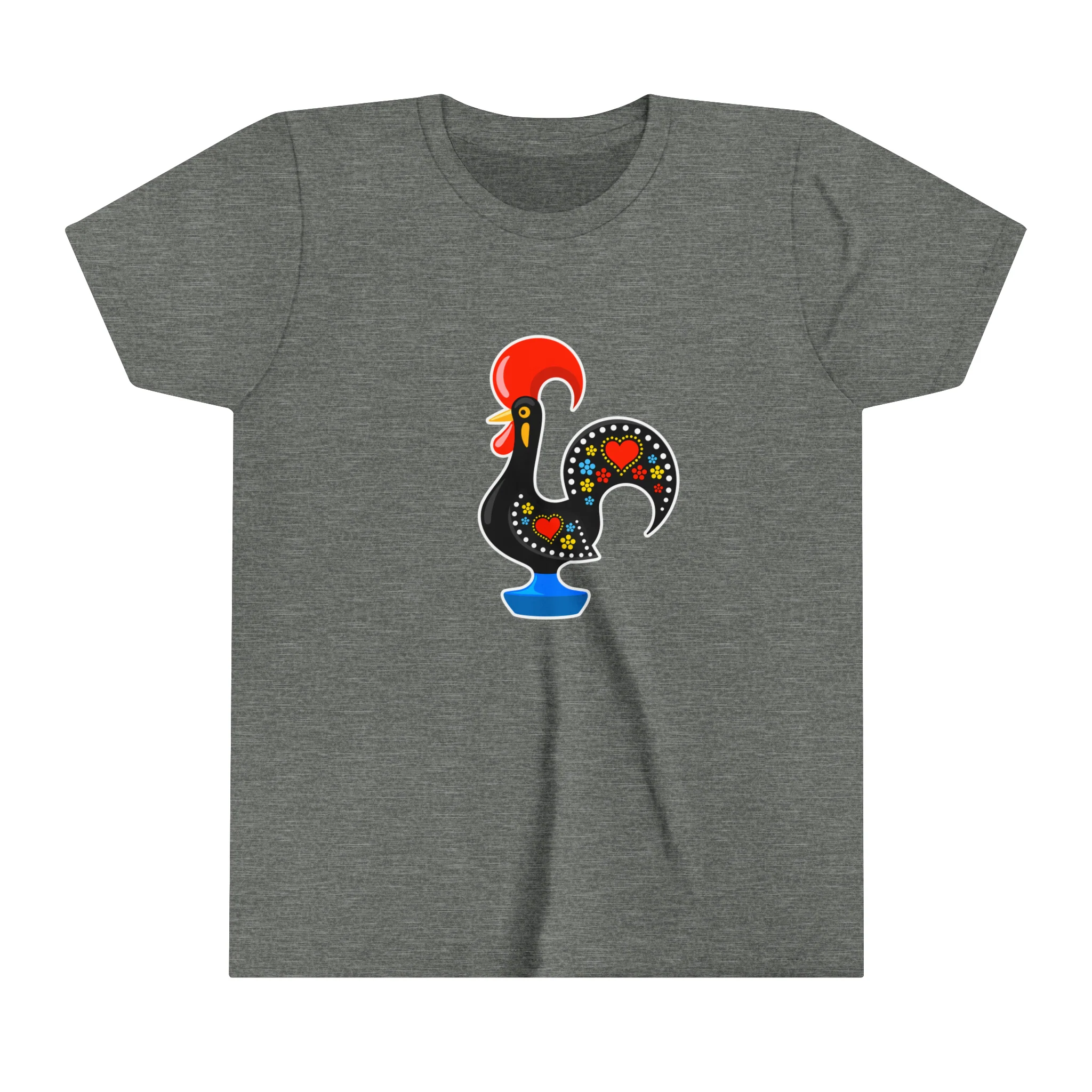 Youth Size Barcelos Rooster T-Shirt (S-XL) - Image 4